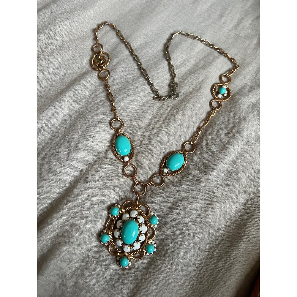 Vintage Austro Hungarian faux necklace
